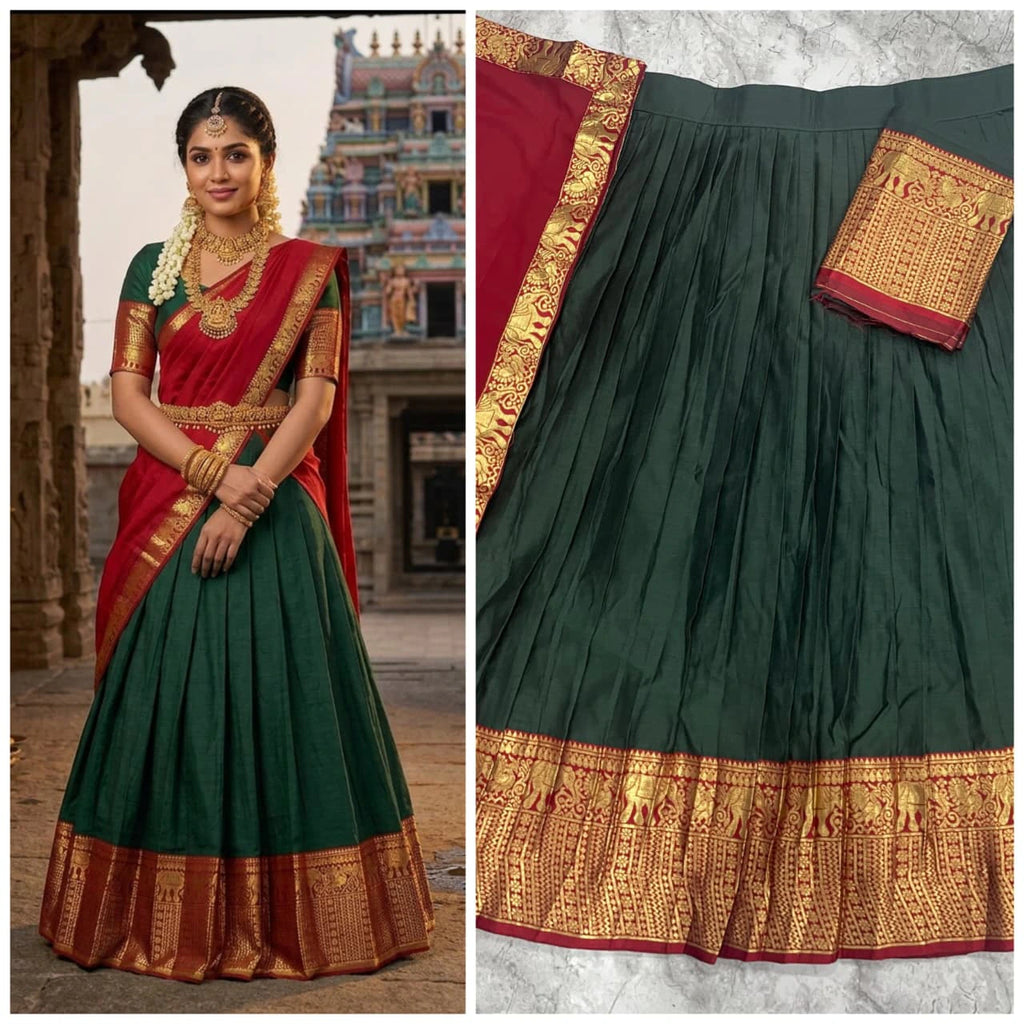 Kanci Cotton Silk Lehenga Set 6