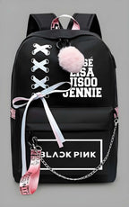 Latest Trendy Women’s Pink Backpack | Lightweight & Durable PU Leather School/College Bag|Adjustable 3