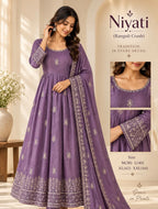 Rangoli Crush Anarkali Suit 4