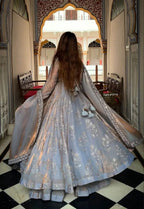 Silk Anarkali Set 3