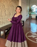 Fox Chinon Silk Gown 1