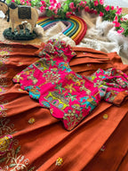 Rangoli Crush Lehenga for Girls 7