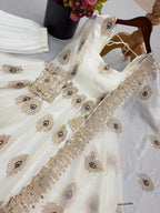 Fendy Silk Gown with Dupatta 4