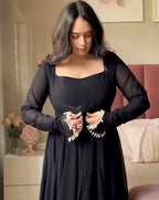 Fox Georgette Anarkali Gown 1