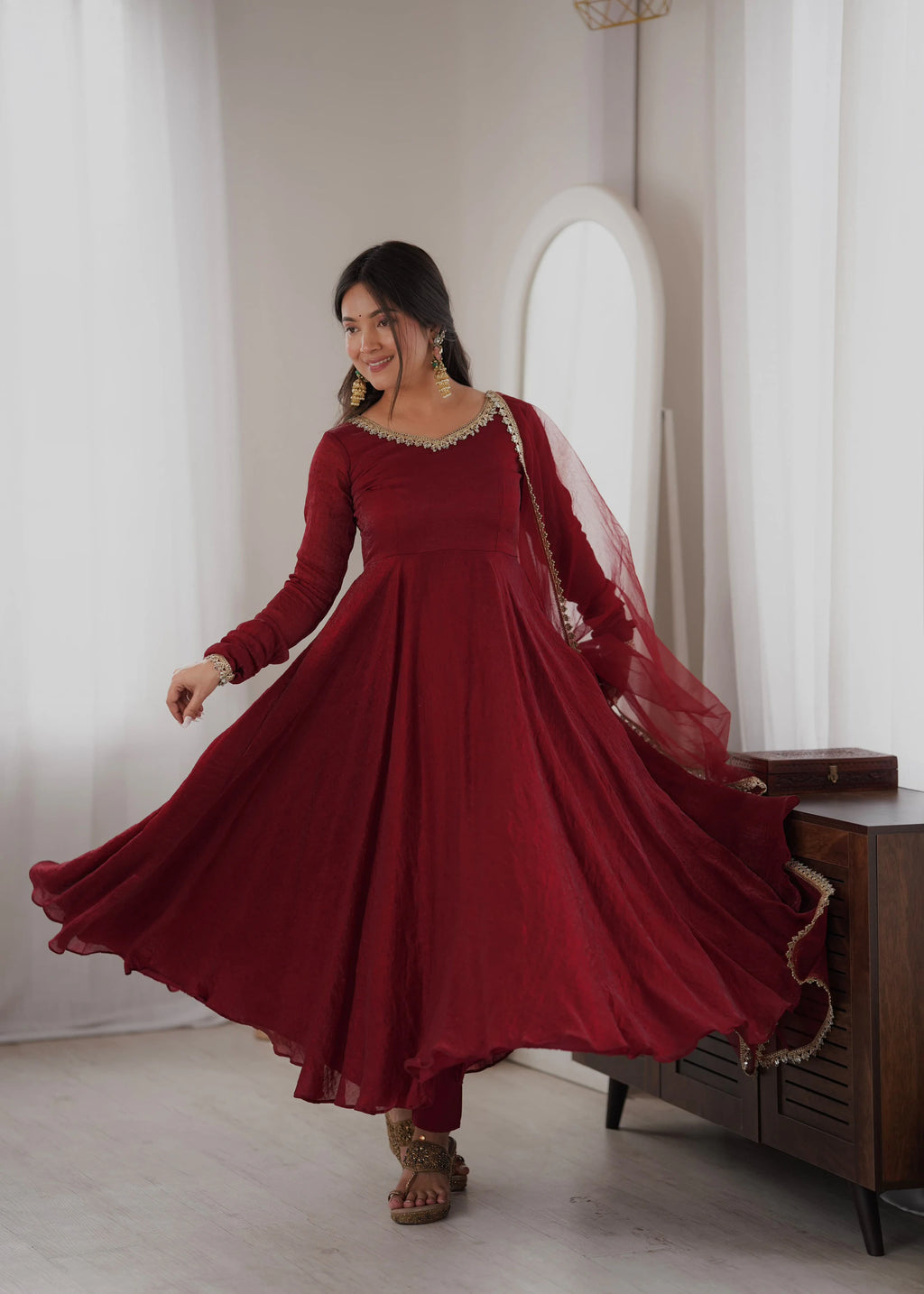 Doremon Crush Anarkali Gown 9