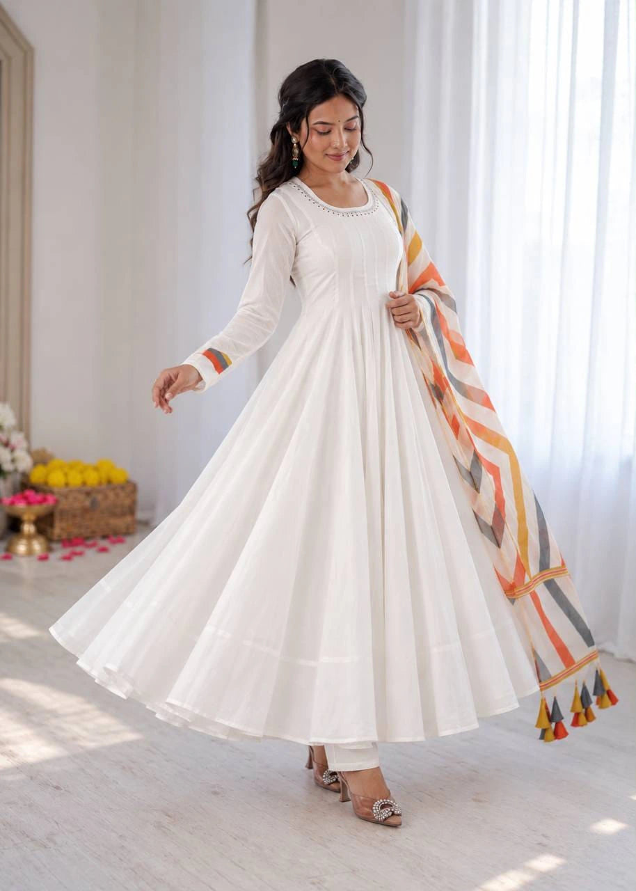Mal Cotton Anarkali Set 3