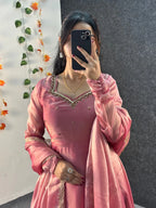Kabana Handwork Gown with Dupatta 2