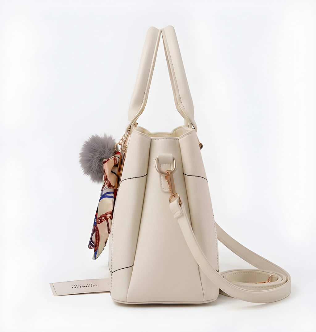 Premium Quality Women’s Stylish Handbag | Elegant PU Leather Shoulder & Tote Bag for Ladies | Spacio 4