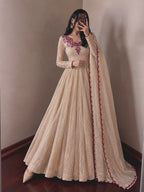 Doremon Crush Embroidered Gown 3