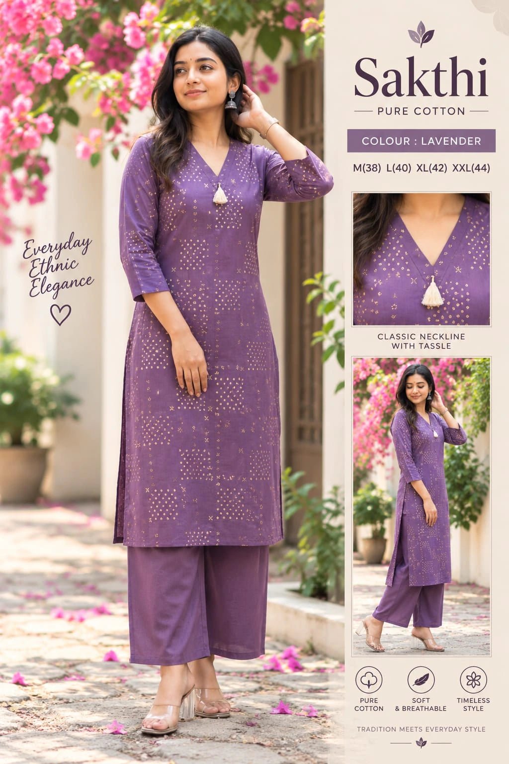 Cotton Co-Ord Set for Women 2