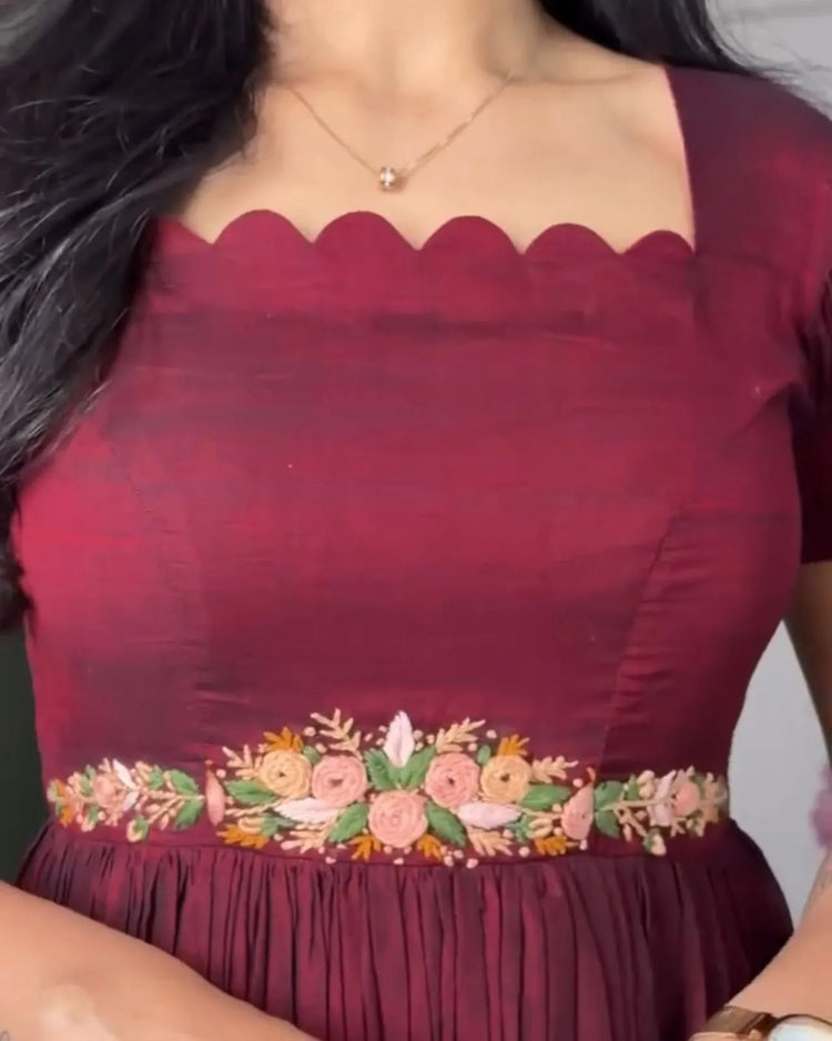 😍😍Premium Vichithra Silk Yamini Maxi Gown😍😍 3