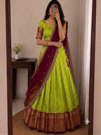 Kanjivaram Silk Lehenga Set 3