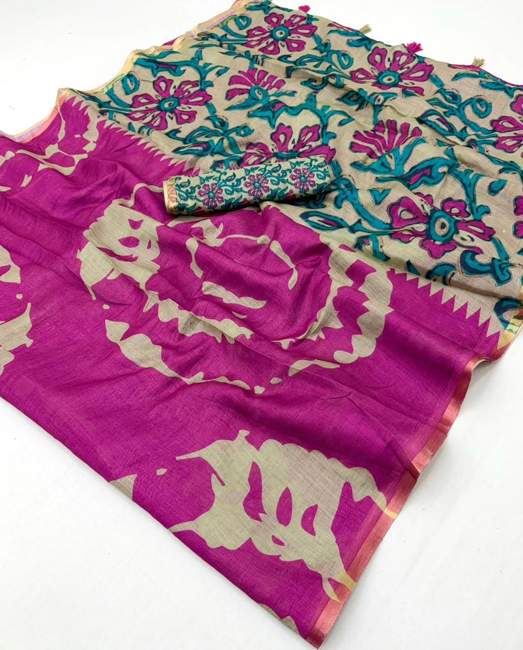 Bandhani Printed Saree 7