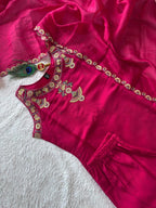 Roman Silk Kurta Set with Dupatta 7