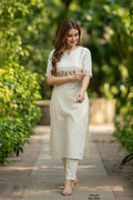 Cotton Embroidered Kurta set 1