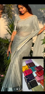 😍Most Demanding Pure Viscose sarees with Blouse piece😍 9