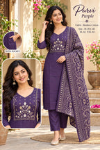 Bamboo Cotton Kurta Set 8