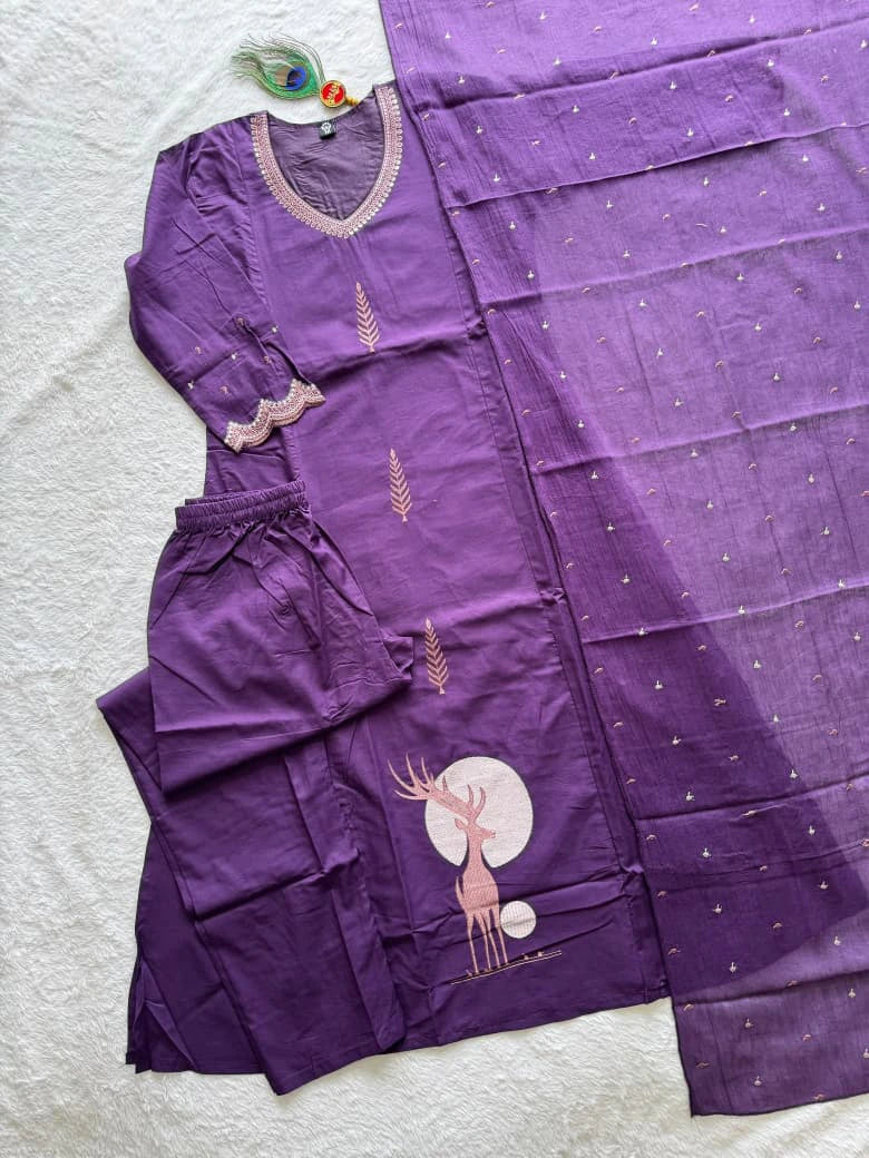 Roman Silk Kurta Set 6