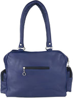 Women's Handbag with Golden Accessories & Fur Charm | Perfect for Work, Shopping & Parties 2