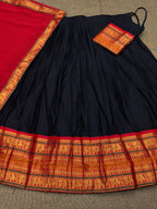 🌷🌷Traditional Kanjivaram Silk Half-Sarees🌷🌷 5