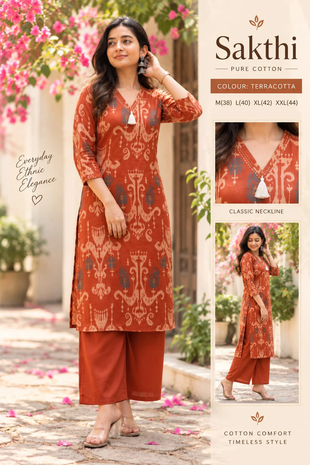 Cotton Co-Ord Set for Women 1