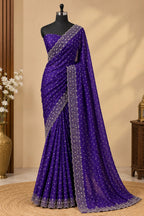 ❤️❤️Most Ever Gorgeous Space Silk Saree With Attractive Blouse Piece😍😍 4