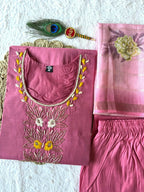 Roman Silk Kurta Set 2