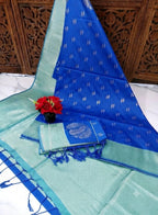 Soft Silk Saree with Blouse 1