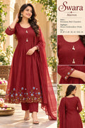 Mul Chanderi Kurta Set with Dupatta 1