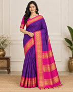 GANGA JAMUNA COTTON WITH BLOUSE 1