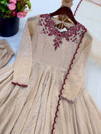 Doremon Crush Embroidered Gown 6