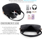 Women Fashion Hobo Bag, Casual Slouchy Handbag for Ladies, Versatile Shoulder Purse for Travel 6