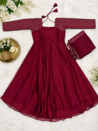 Sparkling Georgette Anarkali 7
