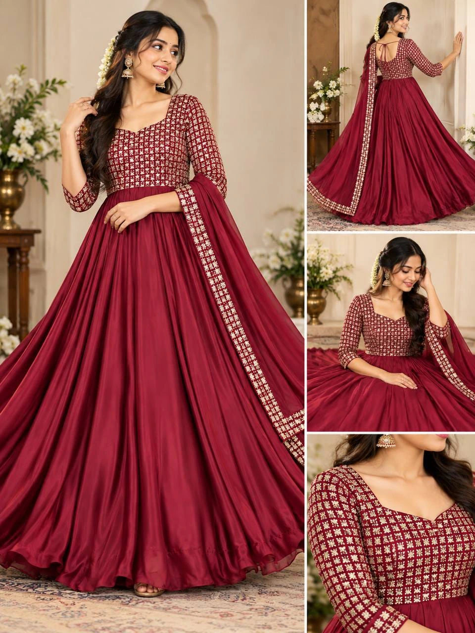 Rangoli Anarkali Gown 1