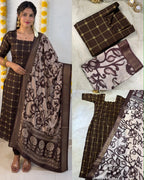 Kurti with Kalamkari Dupatta 5