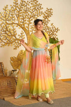 Elegant 3-Piece Anarkali Set 10