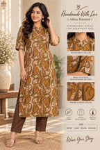 Bamboo Cotton Kurta Set 5