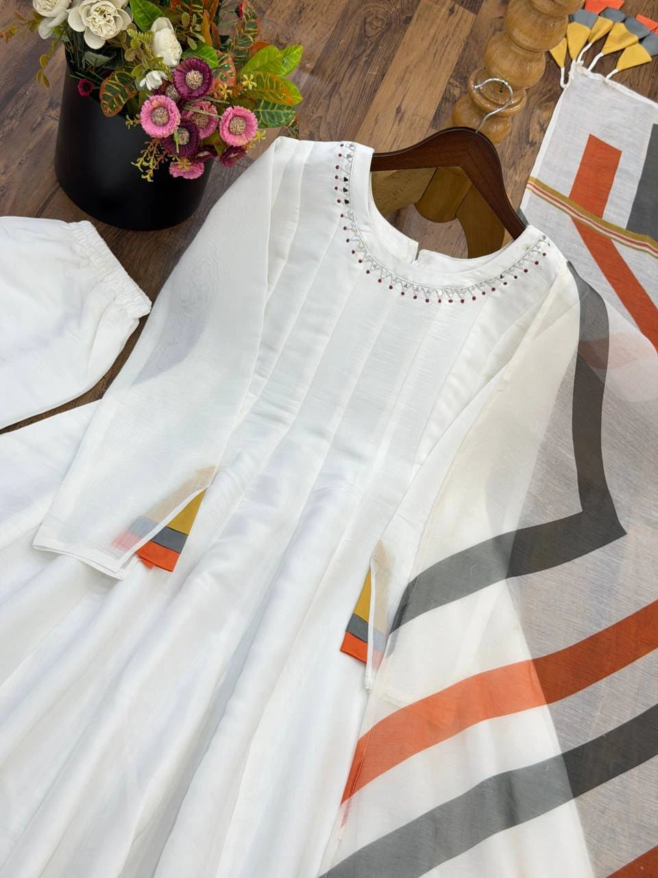 Mal Cotton Anarkali Set 9
