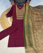 Cotton Ajrakh Print Kurta Set 5