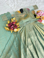 Doremon Crush Gown with Dupatta 8