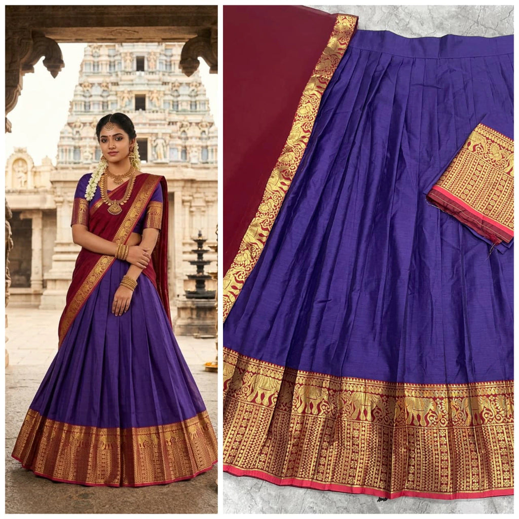 Kanci Cotton Silk Lehenga Set 2