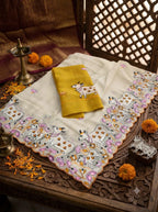 Embroidered Saree with Blouse 8