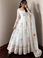 Fendy Silk Anarkali Gown Set 6