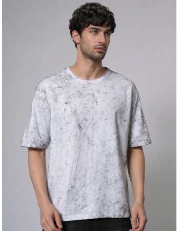 Optic Wash Tshirts - French Terry Cotton T-Shirt 3