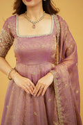 Mayuri Mauve Anarkali with Dupatta 2