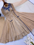 Doremon Crush Embroidered Gown 9