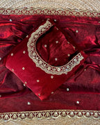 ❤️❤️Trending Space Silk Rich sequence embroidery Gown With Dupatta 💜💜 9