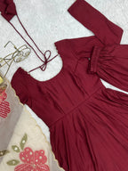 Romansilk Anarkali Set with Dupatta 6