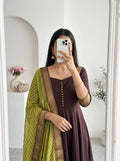 Gown with Duppatta 1