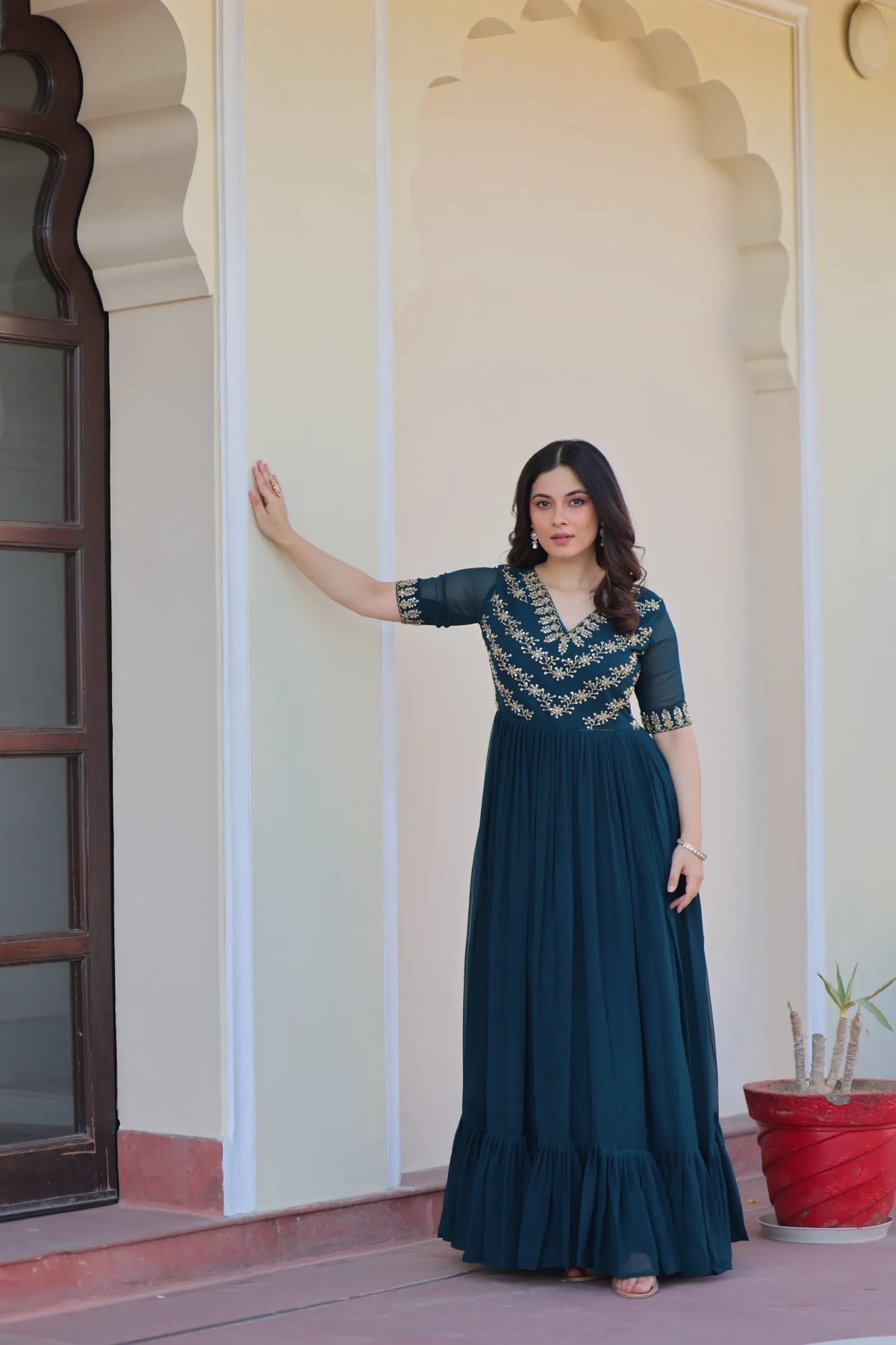PREMIUM READYMADE DESIGNER GOWN COLLECTION 4